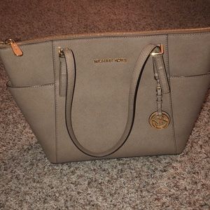 MK Taupe Bag